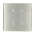 Leviton Blank 2 Gang Wallplate 84134-40